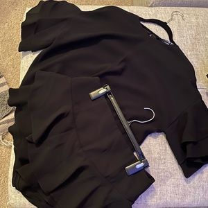 Two piece set flowy top and skort